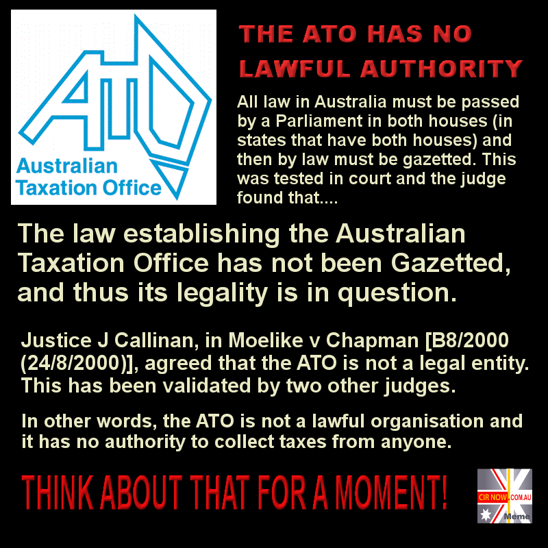 ATO is not legal