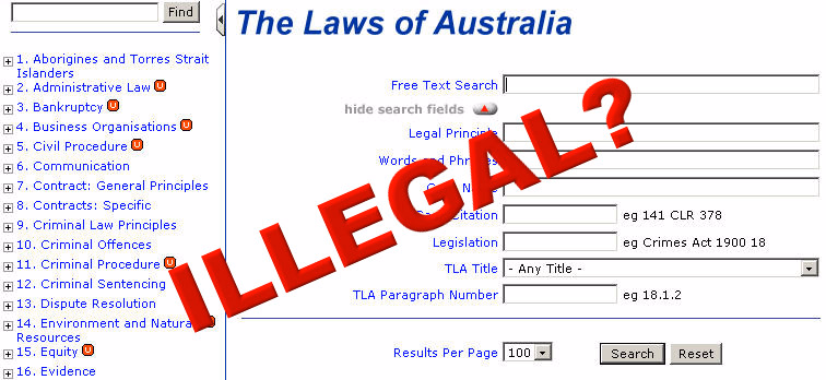 Is Australia's Government Illegal?