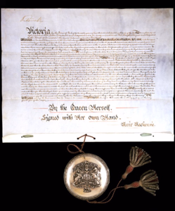 Queen Victoria gave her royal assent to the Australian Constitution in 1900