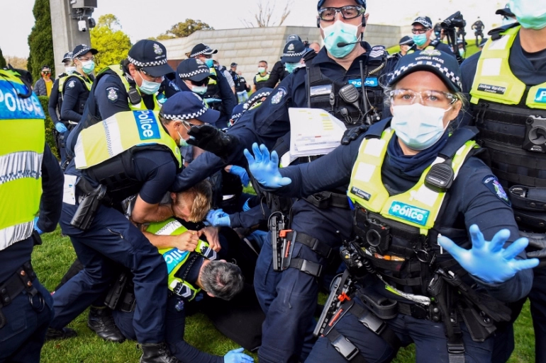 police thugs
